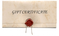 Preset Gift Certificate Codes